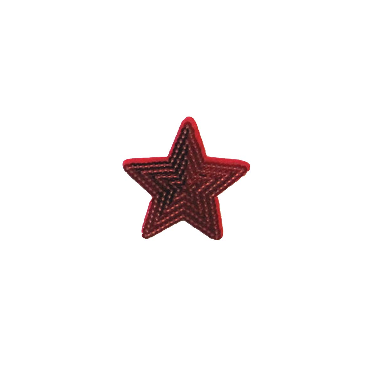 Estrella Con Lentejuelas 7,5×7,5cm (Color A Elegir)